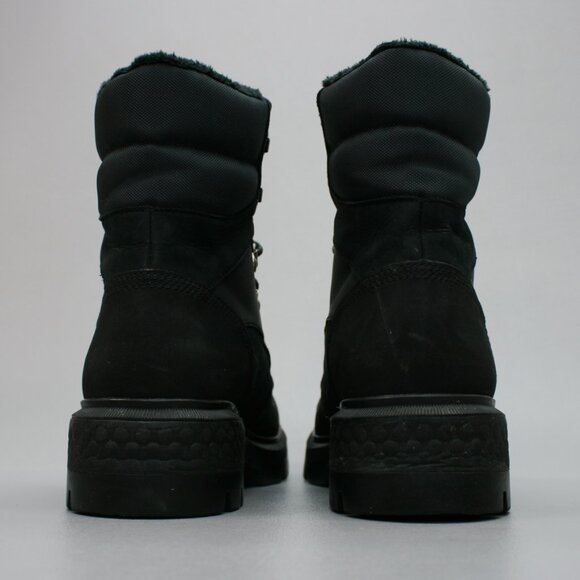 Timberland Ladies 9.5 Cortina Valley Warm Lined Black Waterproof Boots - A5P83 - Picture 3 of 12